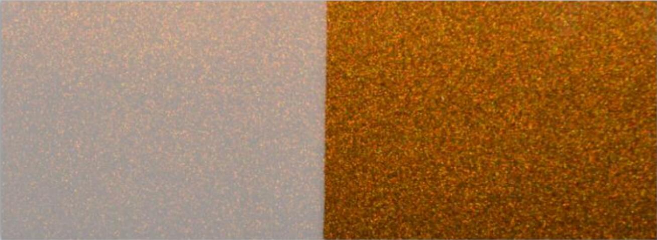 TS-11 金橙变深绿Golden Orange-Deep Green 60-80μm - 海蓝星颜料